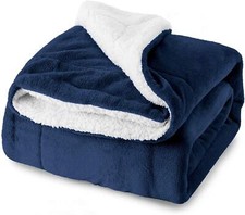 Fluffy Sherpa Fleece Blanket