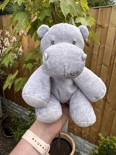Gund playful pals - grey, hippo