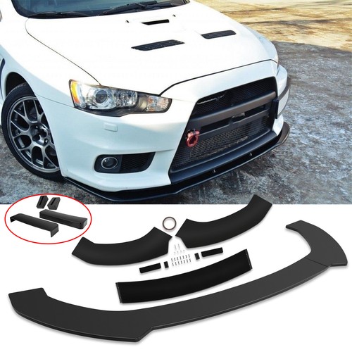 Gloss front bumper - front, lip