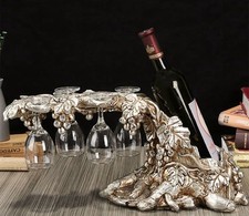 Grape Vine Bottle and Wine