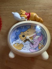 Vintage retro Walt Disney Winnie The Pooh friends Piglet Alarm Clock