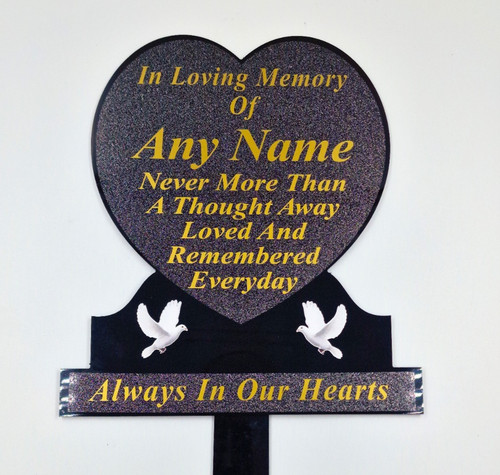 Personalised large memorial - large,