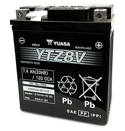 Yuasa motorcycle bike - motorcycle,