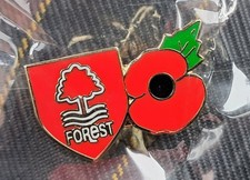 Nottingham Forest Poppy Badges x 3