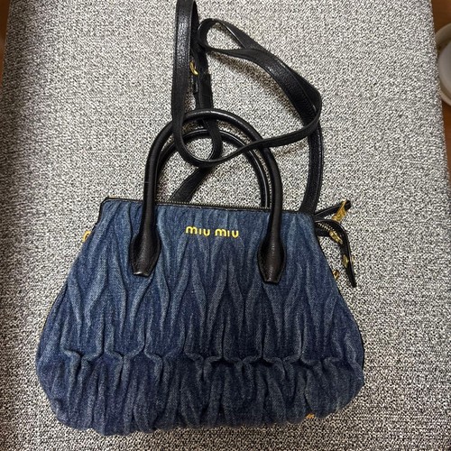 Miu denim shoulder - denim,