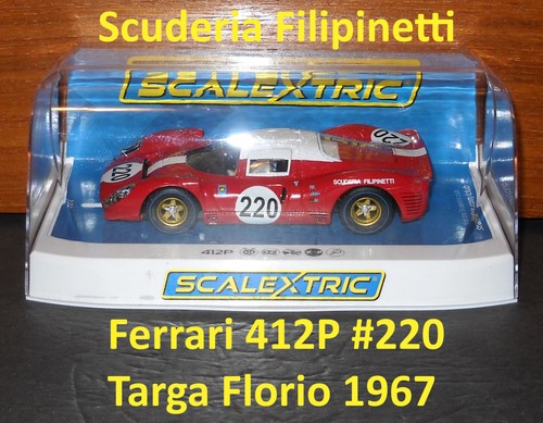 Scalextric c4163 ferrari 412p - ferrari,