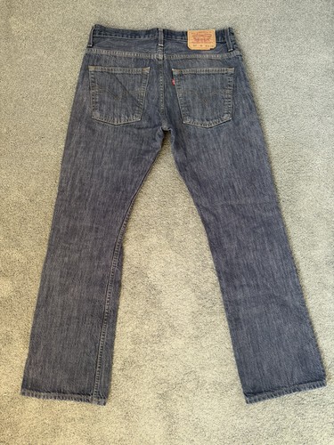 Levis 507 raw denim bootcut - raw,