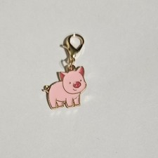 Cute Happy Pig Handbag Charm