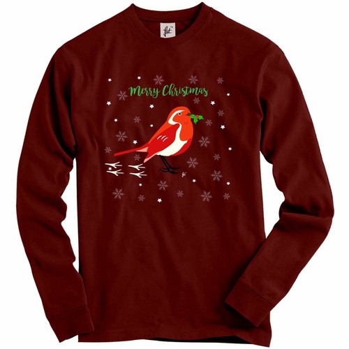 Red crested robin - red, in