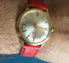 Lord Elgin14K Solid gold men's 1960s manual watch. 12M Warranty, Watch Box