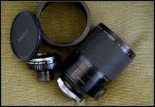 Canon 600mm Mirror Lens by Sigma + Adaptor