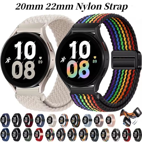 Braided nylon band strap - nylon, for