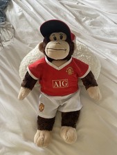 Build a Bear Monkey in Manchester United Kit