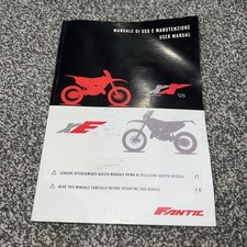 Fantic XX125 Owner User Manual