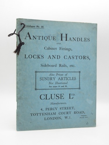 Cluse ltd catalogue 1920 - cluse,