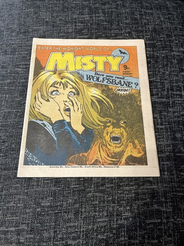 Misty comic june 1979 - comic,