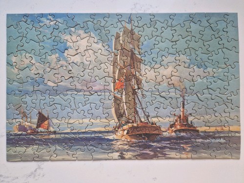 Vintage waddingtons jigsaw - vintage,