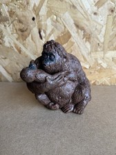 Orangutan Mother Baby AAA ELC Animal Figure Toy PVC Vintage Rare 4” Ape Jungle