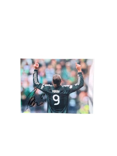 Kasper høgh celtic signed 8x6 - kasper,