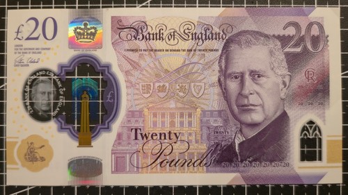 King charles pound - pound, note