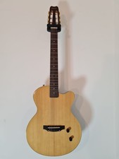 Yamaha AEX 500 NS nylon Electric Guitar with Hiscox liteflite hard case.