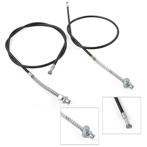 Front rear drum brake cable - rear,