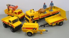 Matchbox Superkings K122 DAF Dropside Flat Bed, Trailers and Unimog Job Lot