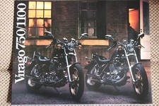 Yamaha poster for 1986 Virago