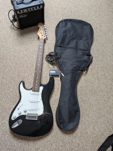 Boston guitar used black - used,