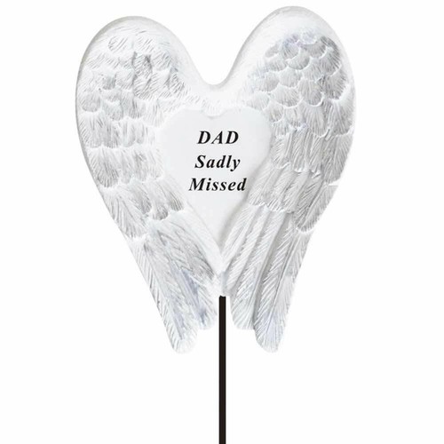 Sadly missed dad - missed, wings