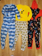 Boys pj's Mariokart all in one Pudsey 10-11 years George winter warm pj's bundle