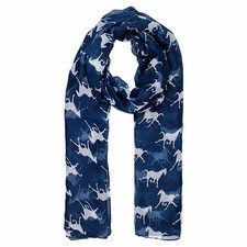 Ladies Horse Print Scarf Shawl