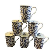 6 Daisy Flower Mugs Coffee Tea