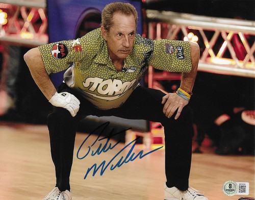 Pete weber signed 8x10 photo - signed,