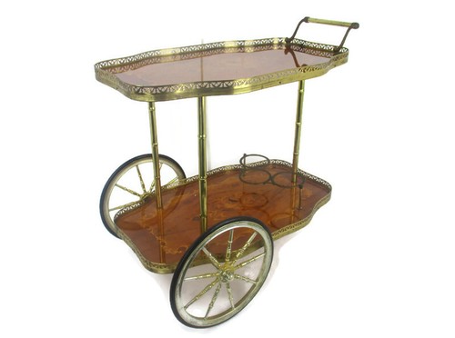 Italian bar cocktail tea cart - tea,