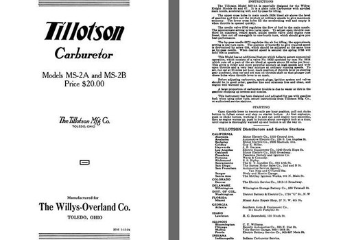 Tillotson 1925 - 1925,