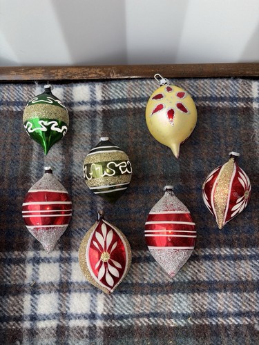 Vintage glass christmas - vintage,