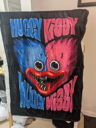 Huggy wuggy kissy - , fleece