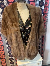 Vintage Forties 1940s Real Fur
