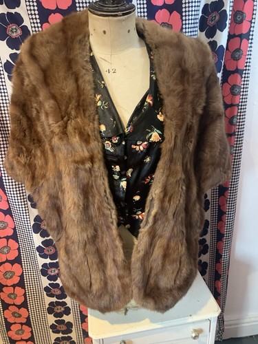 Vintage forties 1940s real fur - real,