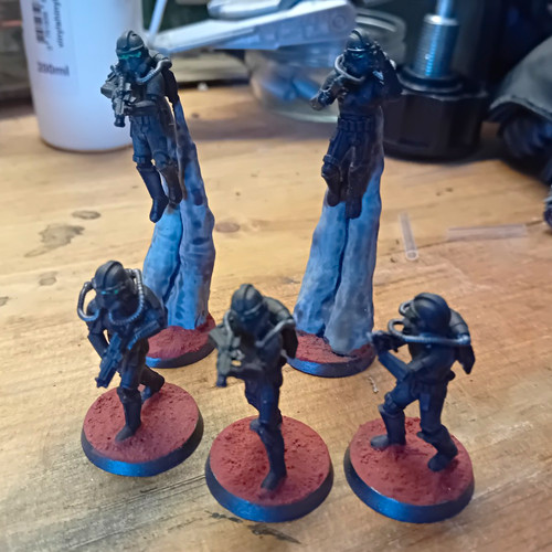 Resin printed painted sw - &,
