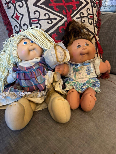 Cabbage patch dolls vintage - patch,