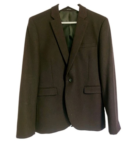 Mens burgundy blazer coat size - mens,