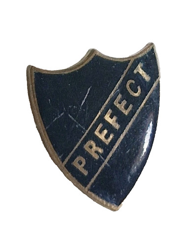 Vintage prefect enamel school - vintage,