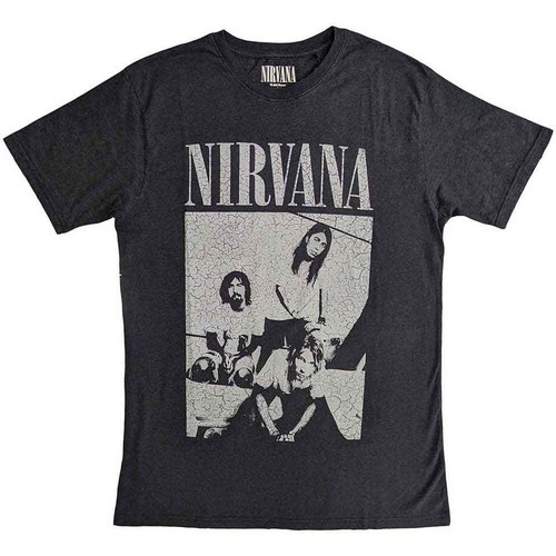 Nirvana shirt sitting - nirvana,