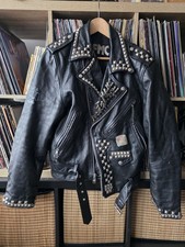 FMC Punk Biker Leather Jacket