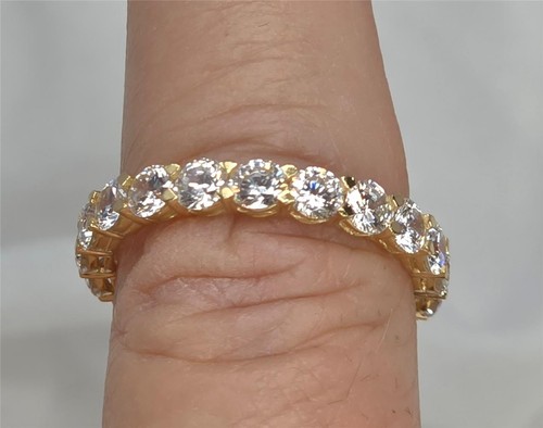 New qvc diamonique 14k gold - 14k,