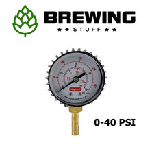 KegLand 0-40 PSI Pressure