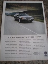 SCANIA SAAB APPROVED USED CARS AS KEATS ONCE NOTED 1992 ADVERT A4 FILE 26
