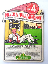 Vintage WHITBREAD - Vintage Cricket No'4 of 5  ...  Cat No'414 Beer mat/Coaster